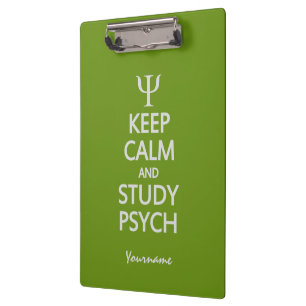 Spezielle Zwischenablage für Calm & Study Psych be Klemmbrett