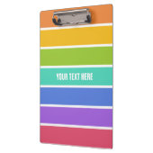 Spezielle Zwischenablage für Regenbogenfarben Klemmbrett (Links)