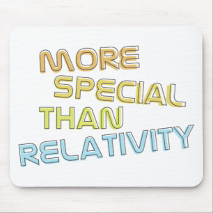 Spezieller als Relativitäts-Mausunterlage Mousepad