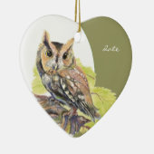 Spezieller Dating-Watercolor-Bird Keramikornament (Rechts)