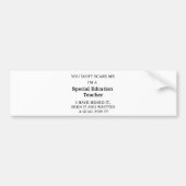 Spezieller Ed. Lehrer Autoaufkleber (Vorne)