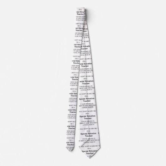 Spezieller Ed. Lehrer Krawatte (Rückseite)