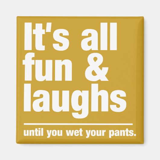 Spezieller Farbmagnet für FUN & LAUGHS Magnet (Vorne)