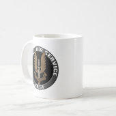 Spezieller Fluglinienverkehr (SAS) Kaffeetasse (Vorderseite Links)