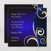 Spezieller Geburtstag oder Jahrestag Einladung (Vorne/Hinten)