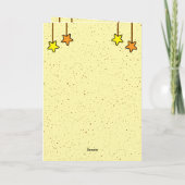 Spezieller Grandson Leopard Kinder brauner Geburts Karte (Rückseite)