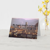 Spezieller Gruß Karte (Gelbe Blume)