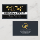 Spezieller Handyman Layers Master Builder Visitenkarte (Vorne/Hinten)