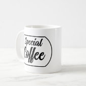 Spezieller Kaffee Kaffeetasse (Vorderseite Links)