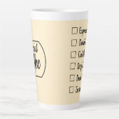 Spezieller Kaffee Milchtasse (Vorderseite)