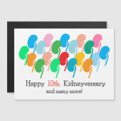 Spezieller Kidnejubiläum und viele weitere Magnetk Magnetkarte (Vorne/Hinten)