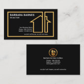 Spezieller kreativer visitenkarte (Vorne/Hinten)