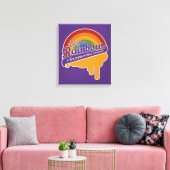 Spezieller Leinenbogen-Druck von Team Rainbow Leinwanddruck (Insitu (Wohnzimmer))