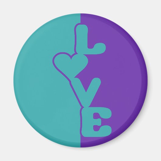 Spezieller Magnet mit zwei Lieben (Vorne)