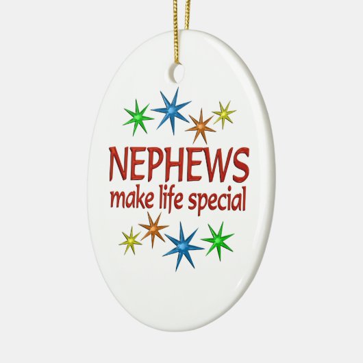 Spezieller Neffe Keramikornament (Links)