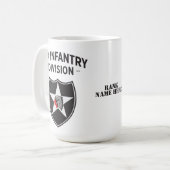 Spezieller Patch für die Infanterieabteilung Kaffeetasse (Vorderseite Links)