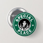 Spezieller Platz in der Hölle Button (Vorne & Hinten)