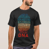 Spezieller Schulbusfahrer in meiner DNA T-Shirt (Vorderseite)