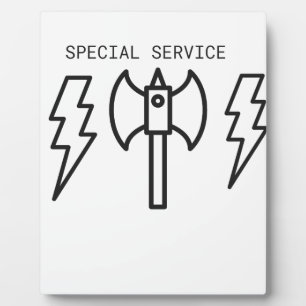 Spezieller Service Fotoplatte