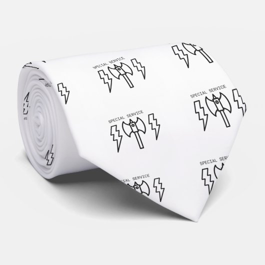 Spezieller Service Krawatte (Gerollt)