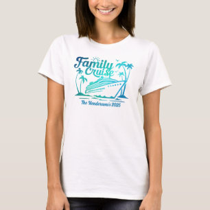 Spezieller T - Shirt für Familienfahrten