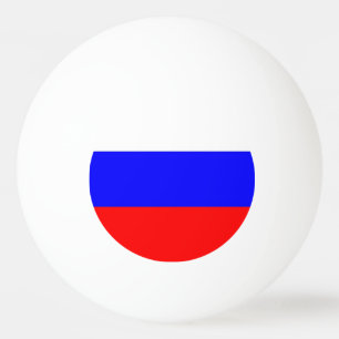 Spezieller Tischtennisball mit der Flagge Russland