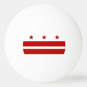 Spezieller Tischtennisball mit Flag Washington DC