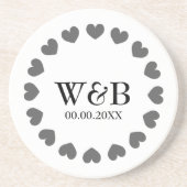 Spezieller Untersetzer für Hochzeitsknechte (Vorne)