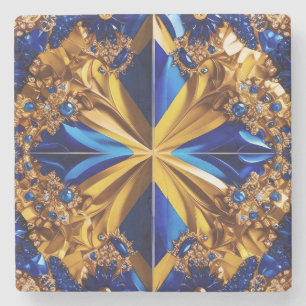 Spezieller Untersetzer mit Schweden Colors