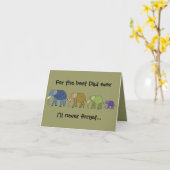 Spezieller Vater Karte (Gelbe Blume)