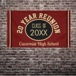 Spezielles 20-jähriges Wiedersehen-Banner Banner