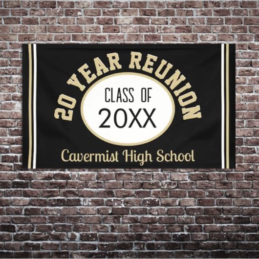 Spezielles 20-jähriges Wiedersehen-Banner Banner