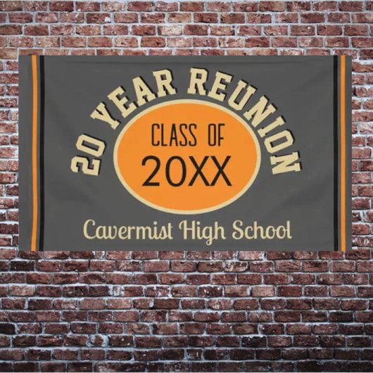 Spezielles 20-jähriges Wiedersehen-Banner Banner