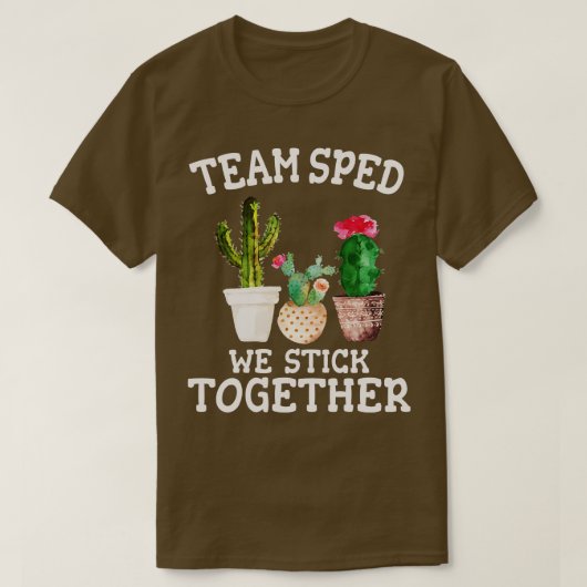 Spezielles Bildung Lehrerteam Sped Leopard 2 T-Shirt (Design vorne)