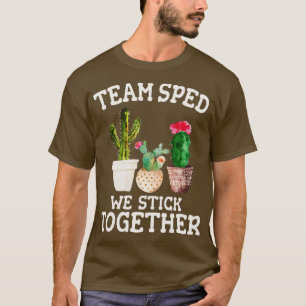 Spezielles Bildung Lehrerteam Sped Leopard 2 T-Shirt