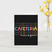Spezielles Bildung Sped School Support Team Cafete Karte (Gelbe Blume)