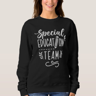 Spezielles Bildung Team Niedlich Sped Teacher Bewu Sweatshirt