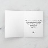 Spezielles Circle Custom Foto Son 30. Geburtstag Karte (Innenseite)