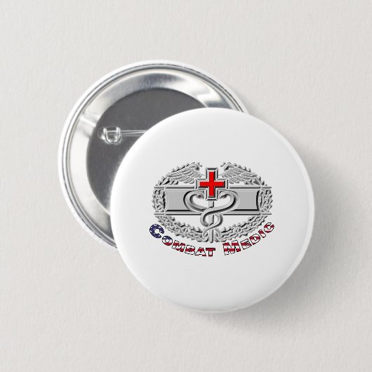 Spezielles Combat Medical Abzeichen Design Button (Vorne & Hinten)