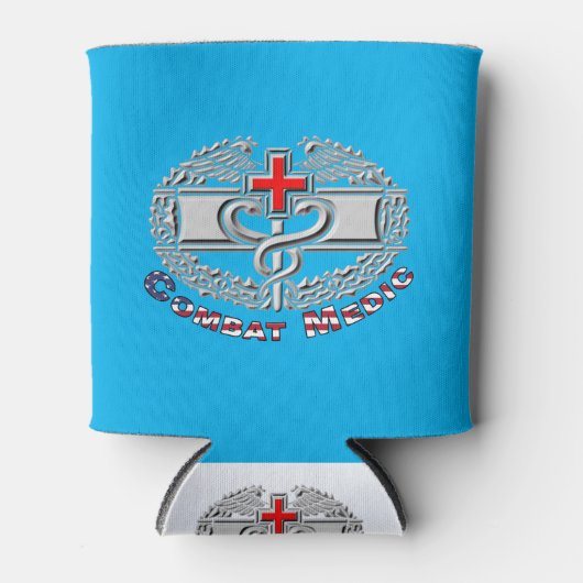Spezielles Combat Medical Abzeichen Design Dosenkühler (Vorderseite)