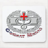 Spezielles Combat Medical Abzeichen Design Mousepad (Vorne)
