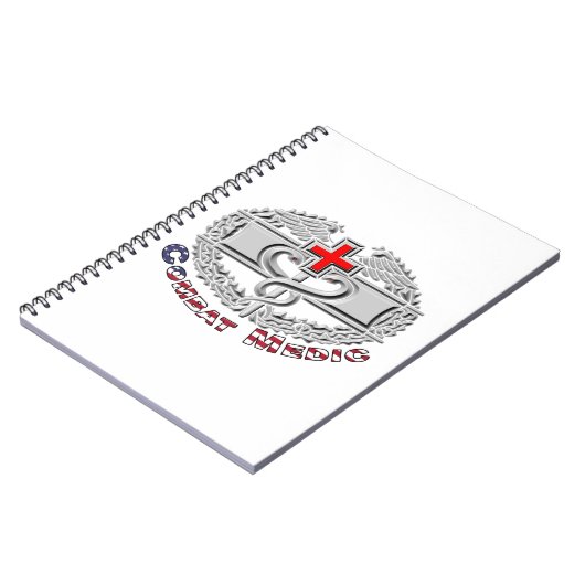 Spezielles Combat Medical Abzeichen Design Notizblock (Linke Seite)