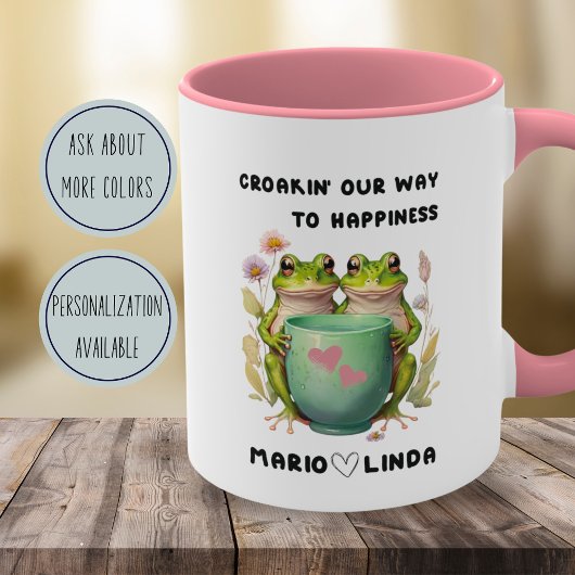 Spezielles Cottage-Jubiläum Zweifarbige Tasse