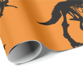 Spezielles Dinosaurier-Skelettpapier Geschenkpapier (Rolleneckpunkt)