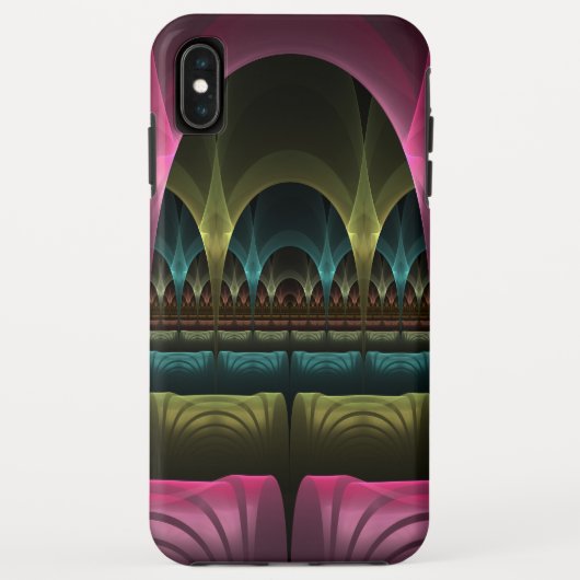 Spezielles Fantasy Patterns Abstraktes farbiges Fr Case-Mate iPhone Hülle (Rückseite)