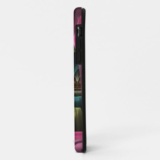 Spezielles Fantasy Patterns Abstraktes farbiges Fr Case-Mate iPhone Hülle (Hinten/Links)