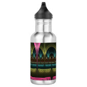 Spezielles Fantasy Patterns Abstraktes farbiges Fr Edelstahlflasche (Rechts)