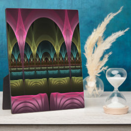 Spezielles Fantasy Patterns Abstraktes farbiges Fr Fotoplatte