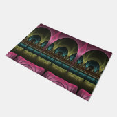 Spezielles Fantasy Patterns Abstraktes farbiges Fr Fußmatte (Schrägansicht)
