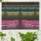 Spezielles Fantasy Patterns Abstraktes farbiges Fr Geschirrtuch (Gefaltet)